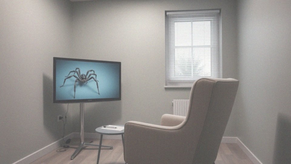 Jakie zadania obejmują testy na arachnofobię?