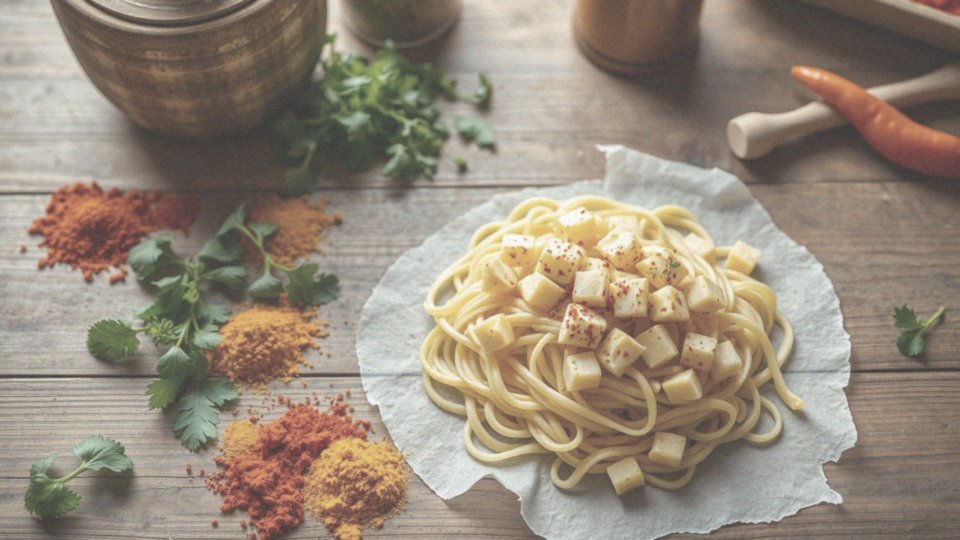 Jakie przyprawy i zioła można dodać do makaronu z halloumi?