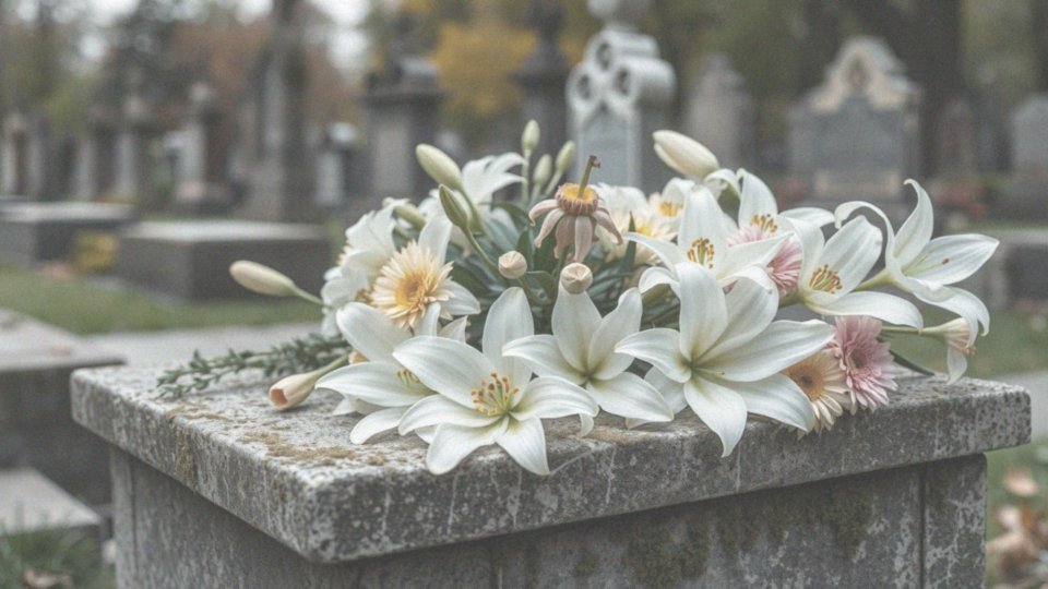 Jakie są symboliczne znaczenia kolorów kwiatów na cmentarzu?