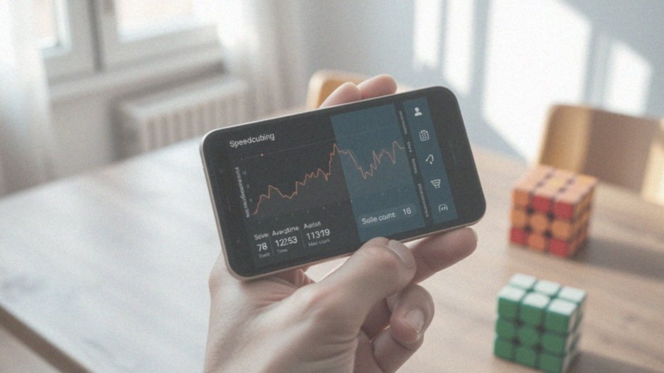 Jakie statystyki można uzyskać podczas rozwiązywania kostki Rubika przez aplikację?