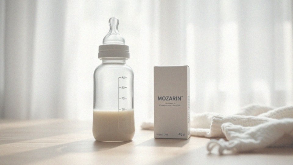 Jak lek Mozarin przenika do mleka kobiecego?