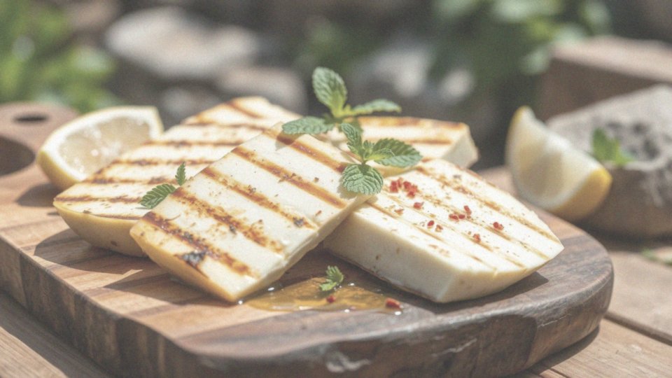 Jakie są cechy grillowanego sera halloumi?