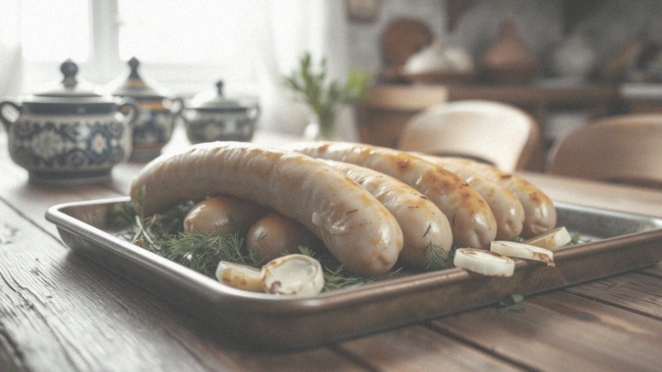 Dlaczego warto przygotować białą kiełbasę pieczoną na wielkanoc?