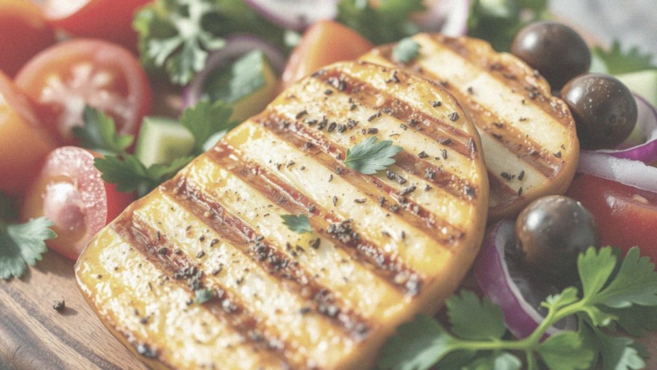 Dlaczego ser halloumi jest idealnym składnikiem do sałatek?
