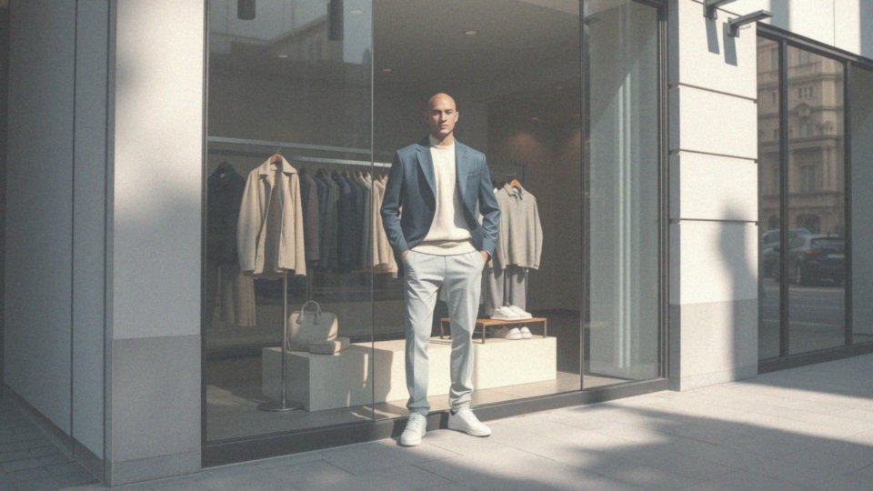 Jakie są najpopularniejsze trendy w męskiej modzie związane z luźnym eleganckim stylem?