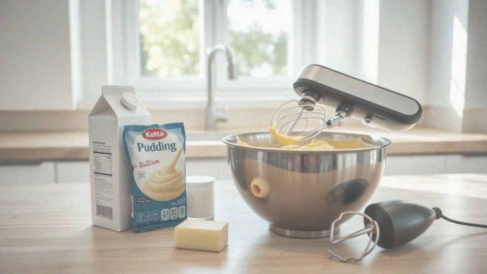 Jak przygotować gęsty krem budyniowy z gotowego produktu z torebki?